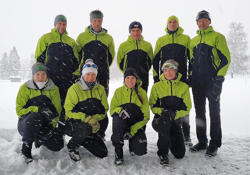 Lehrerteam: Ramona, Ingrid, Andrea, Hubert, Fabienne, Franz, Beate, Heribert und Oswald